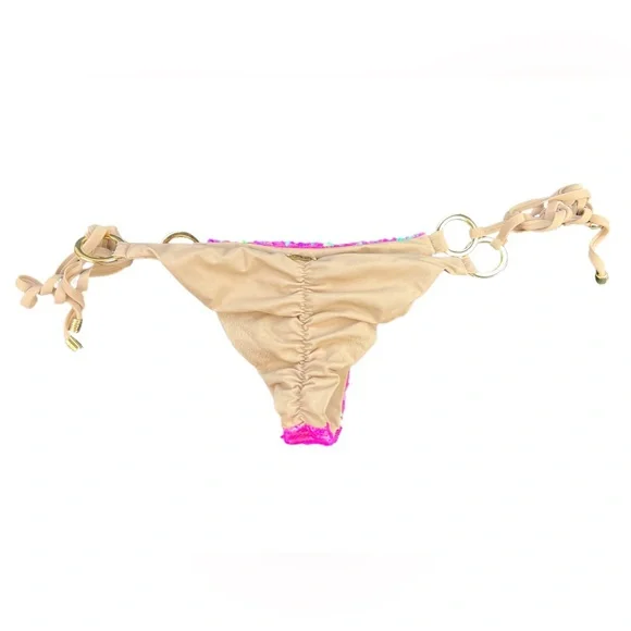 BEACH BUNNY "Siren Song" Sequin Bikini Bottoms - S - Picture 4 of 5